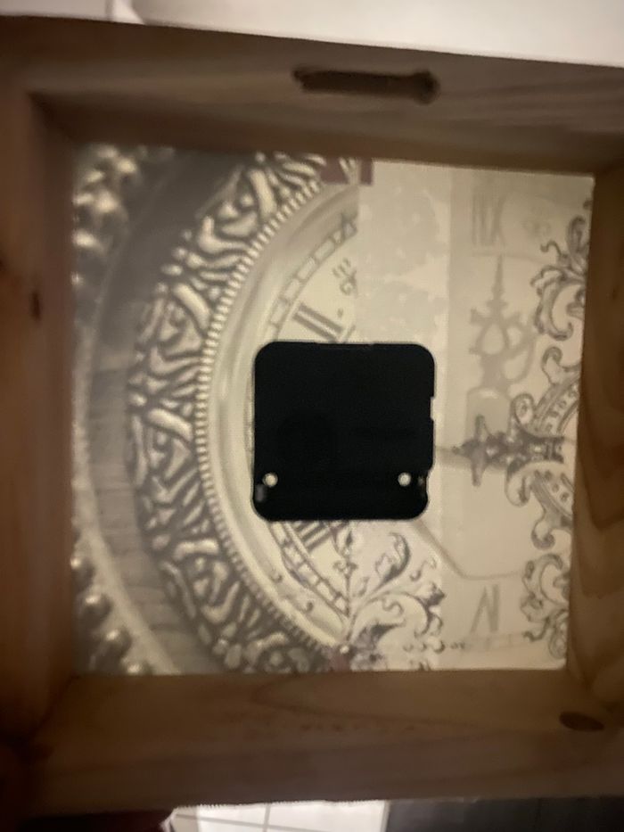 Horloge murale neuf tableau vintage — design baroque - photo numéro 4