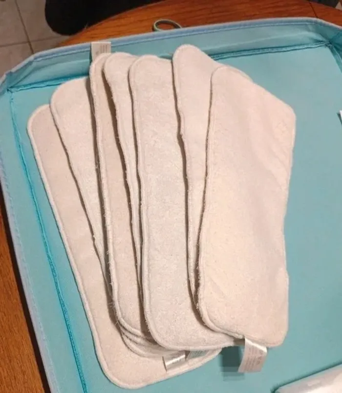 8 inserts couches lavables Little Bloom 0-3A - photo numéro 2