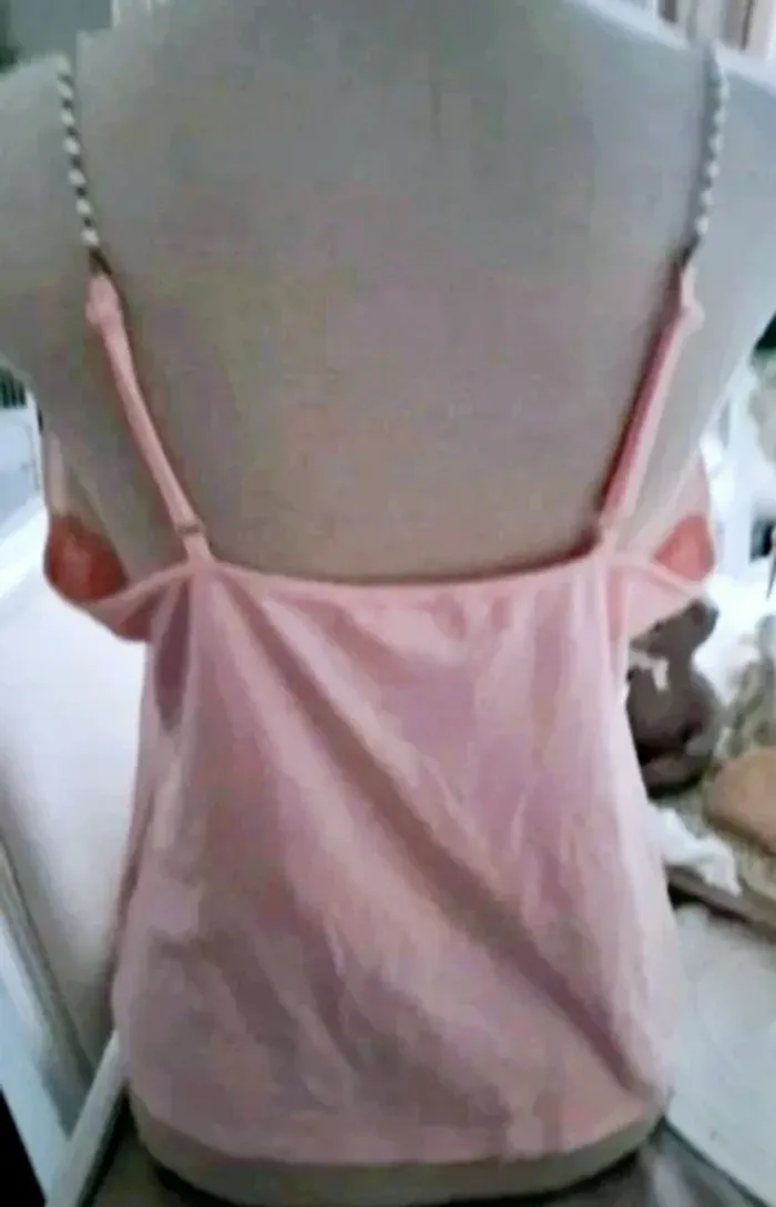 Haut rose tendre La Redoute Taille 46/48(plutôt 42) Neuf - photo numéro 4