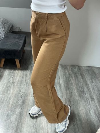 Pantalon fluide marron – Camaïeu