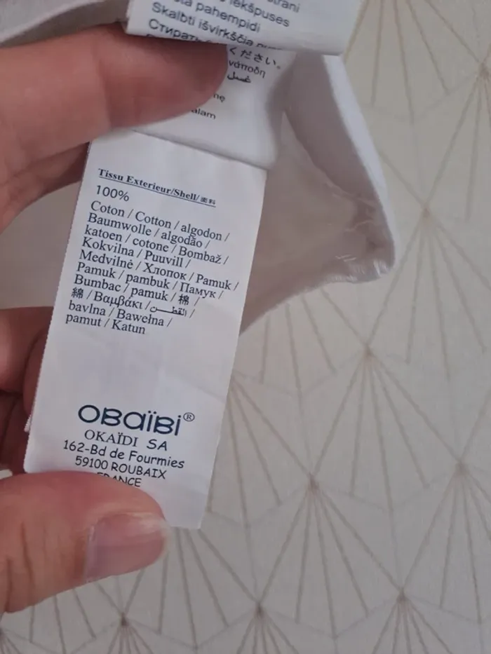 T-shirt garçon comme neuf Obaïbi 23 mois - photo numéro 7