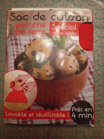 d'AC de cuisson spécial micro-ondes pour pomme de terre 