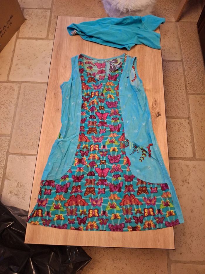 Robe d'été L /XL et gilet assorti - photo numéro 2