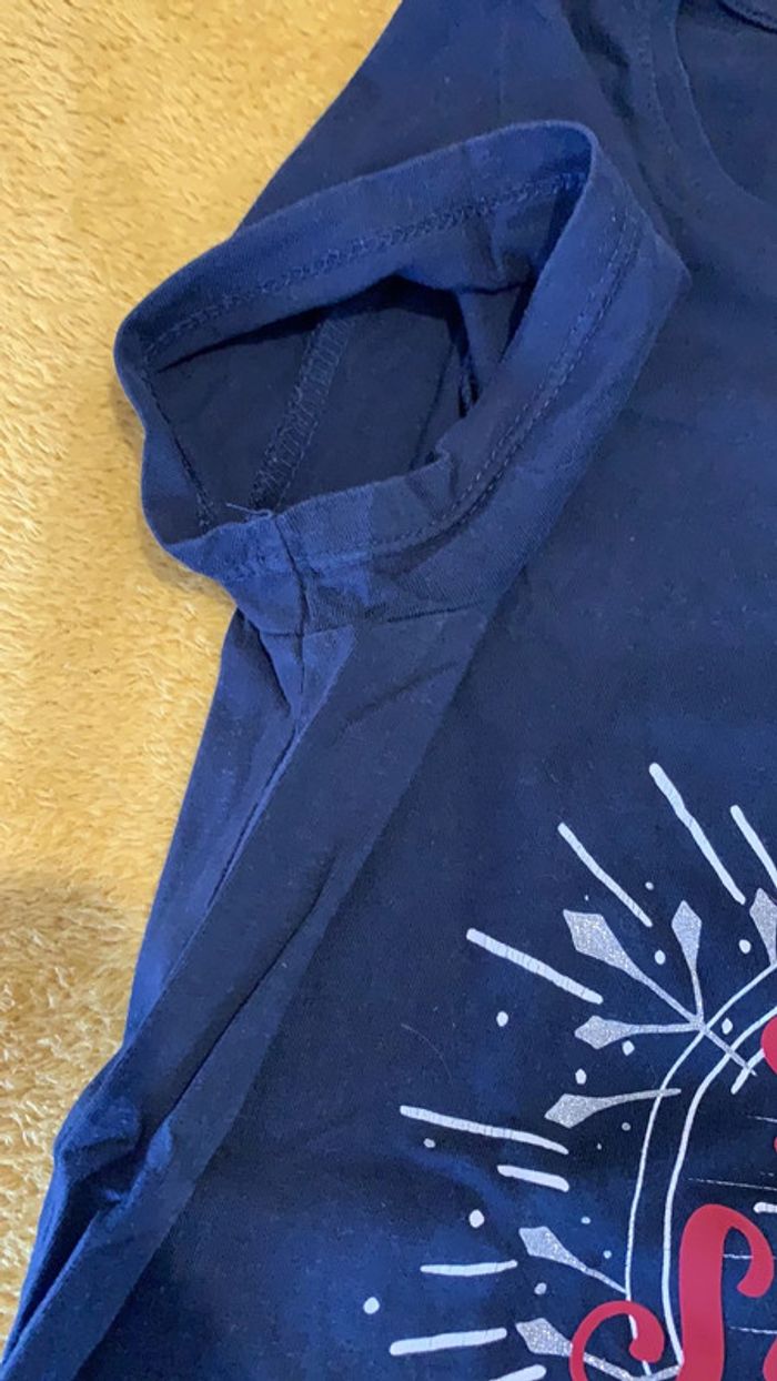 Tee-shirt manches courtes taille xs/14ans - photo numéro 5