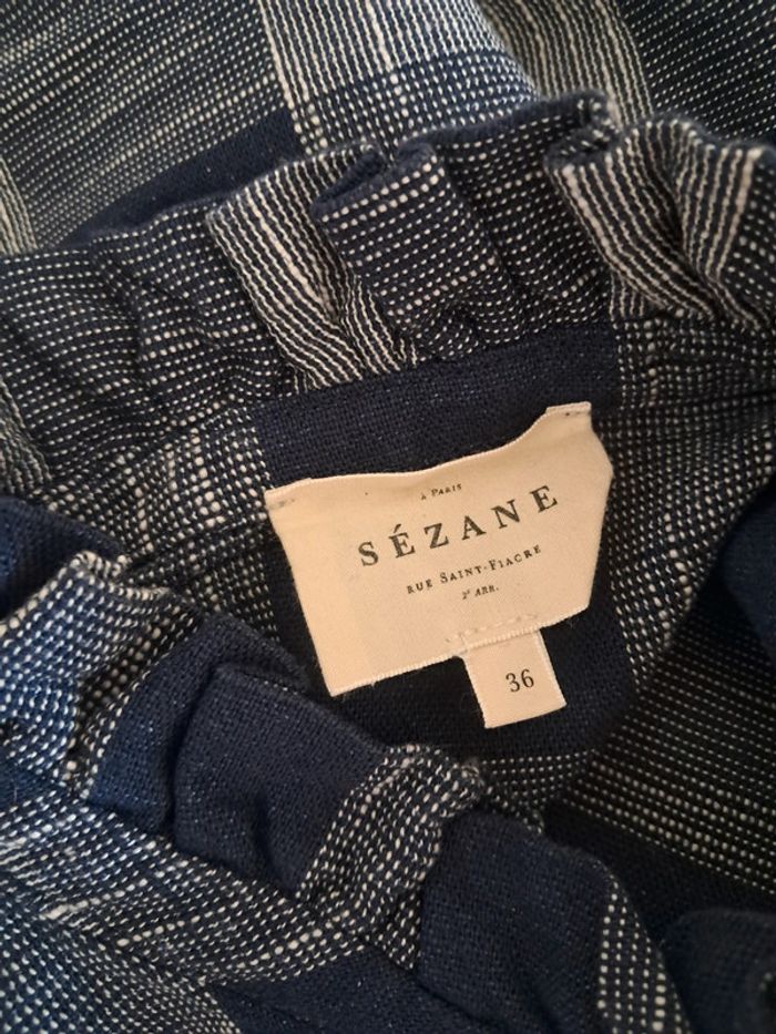 Sezane chemise blouse T 36 en tbe - photo numéro 9