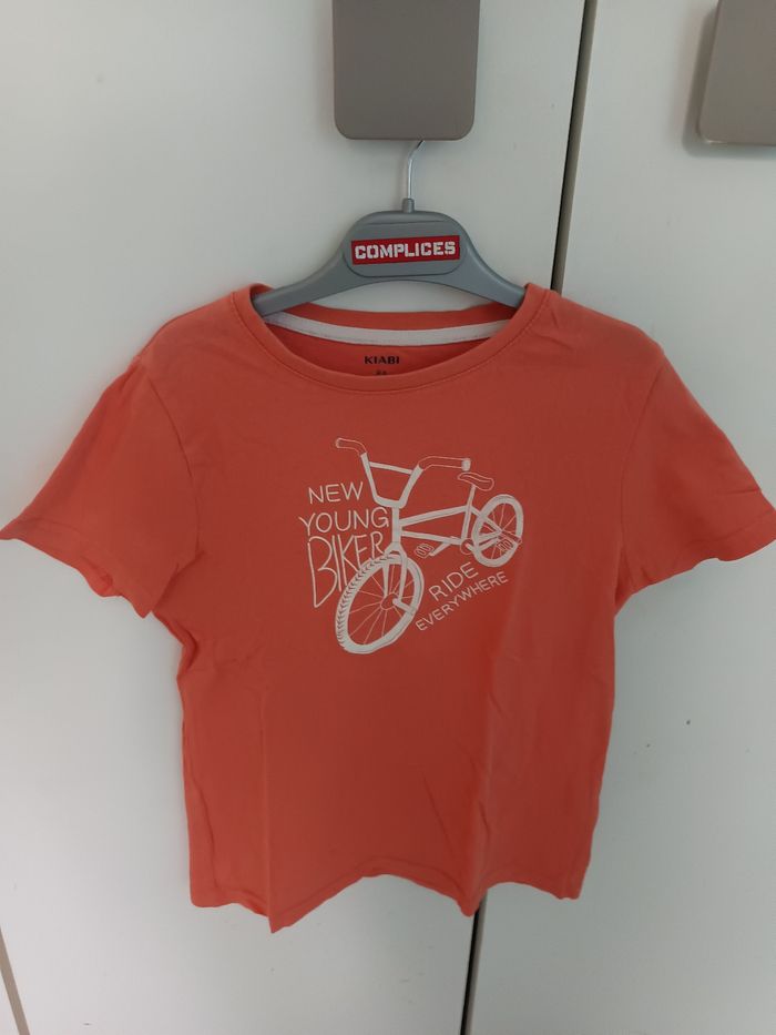 Lot de tee shirt garçons mange courtes 8ans - photo numéro 3