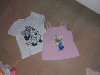 Lot t-shirt débardeur