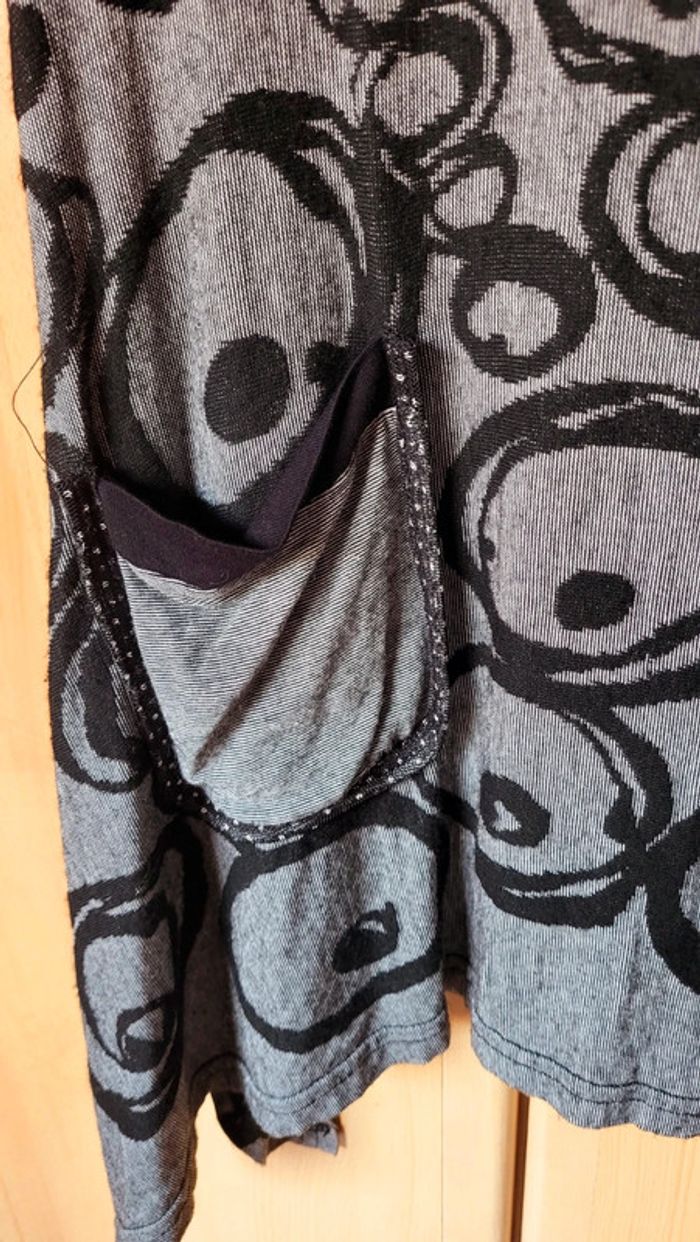 🟣 Taille 38 / 40 Robe Courte Asymetriqur Patrice BREAL 🟣 - photo numéro 5