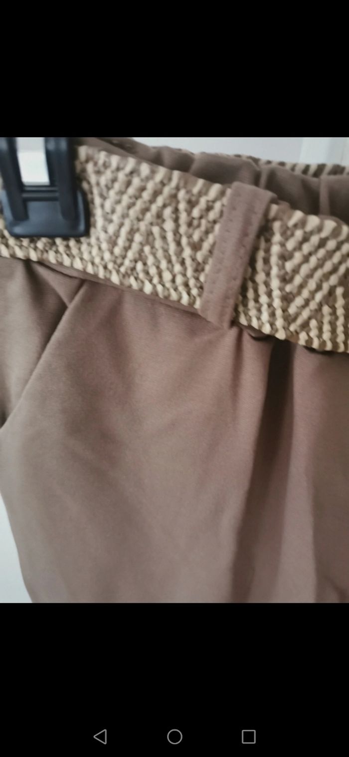 Pantalon chino taupe - photo numéro 2