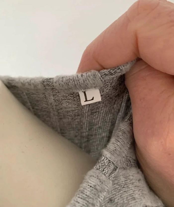 Top tunique gris manches courtes taille L ou 40/42 - photo numéro 9