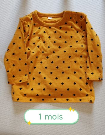 T-shirt ML 1 mois