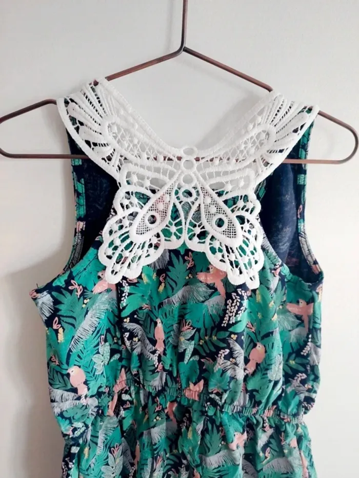Robe d'été verte Vertbaudet (3 ans) - photo numéro 2