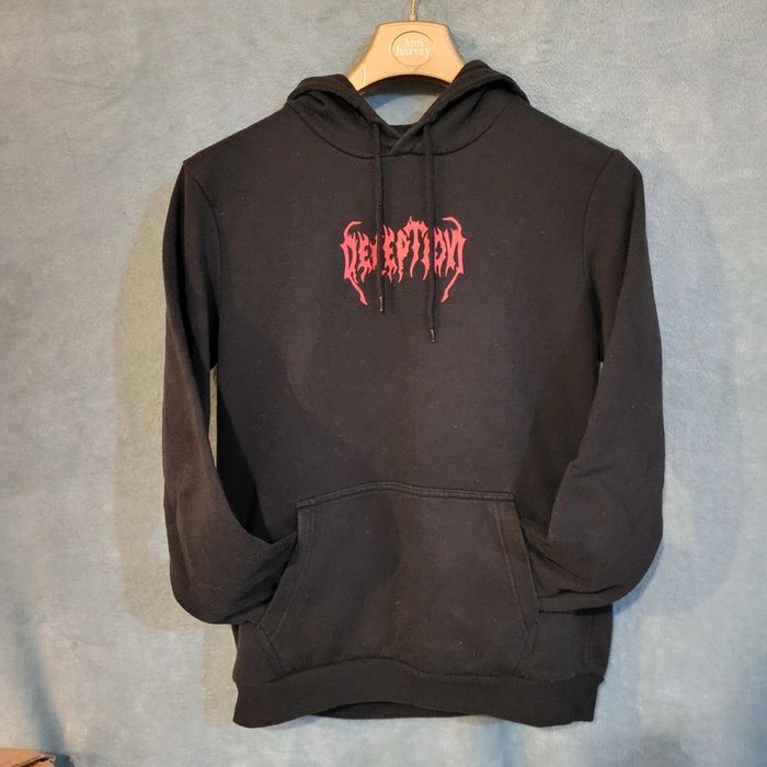 Sweat à capuche / Hoodie Vintage Y2K Deception 🧥 Pier-one - Taille M - photo numéro 3