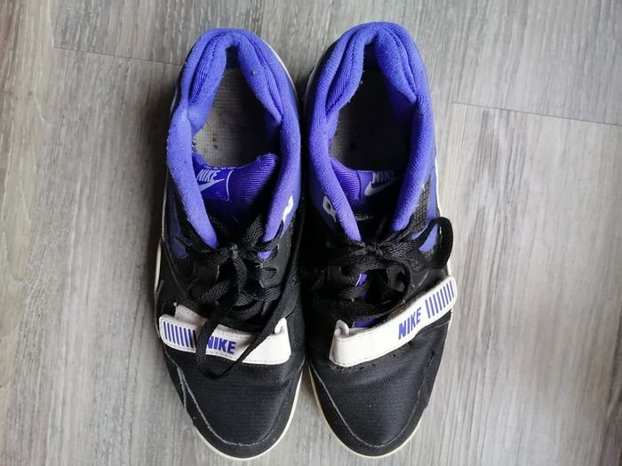 Sneaker noir pour homme avec détailles blanc et violet - NIKE - photo numéro 5