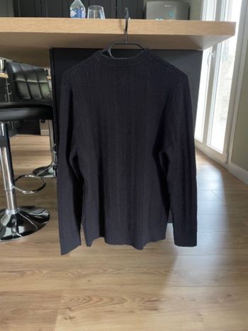 Pull noir homme