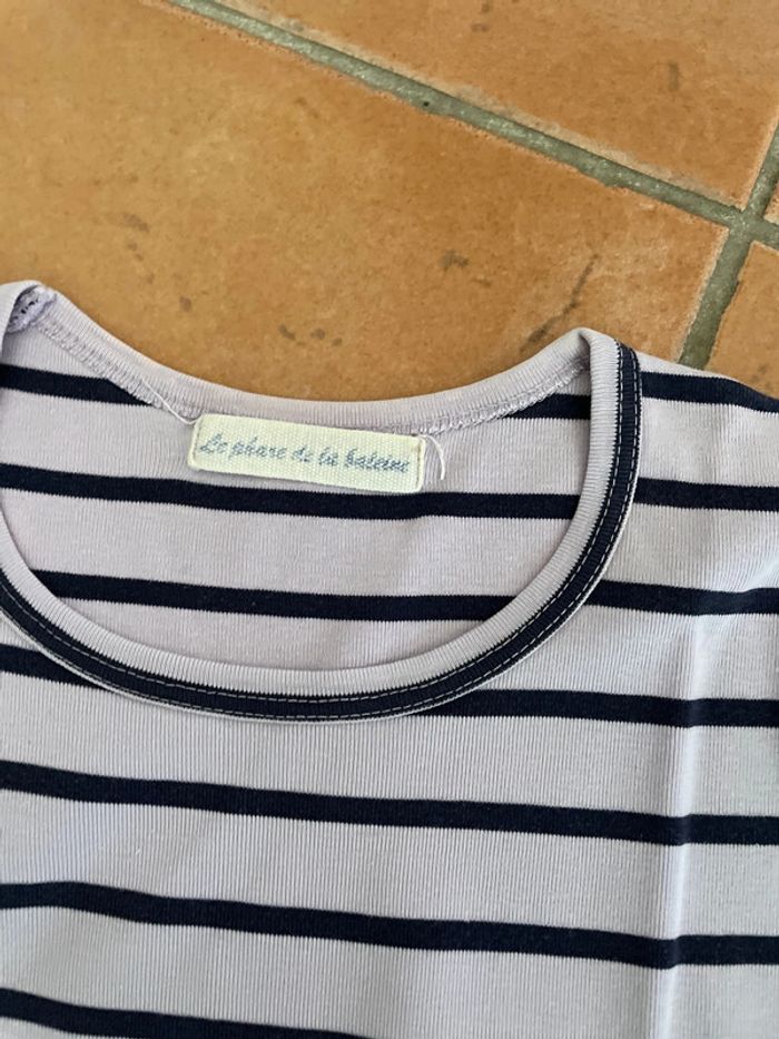 Teeshirt femme Le phare de la baleine T L - photo numéro 4