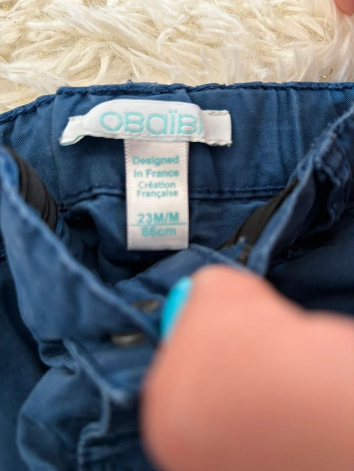 Joli pantalon léger Obaibi taille 23 mois - photo numéro 3