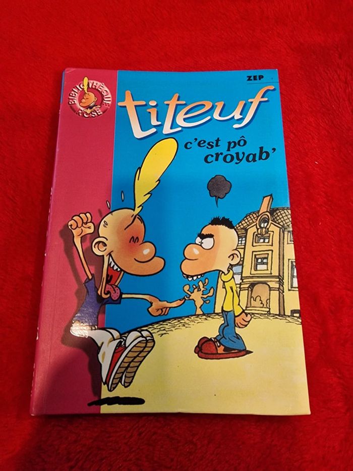 Livre titeuf c'est pô croyab'