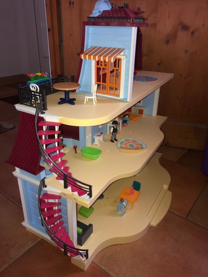 Maison traditionnelle dollhouse playmobil - photo numéro 5