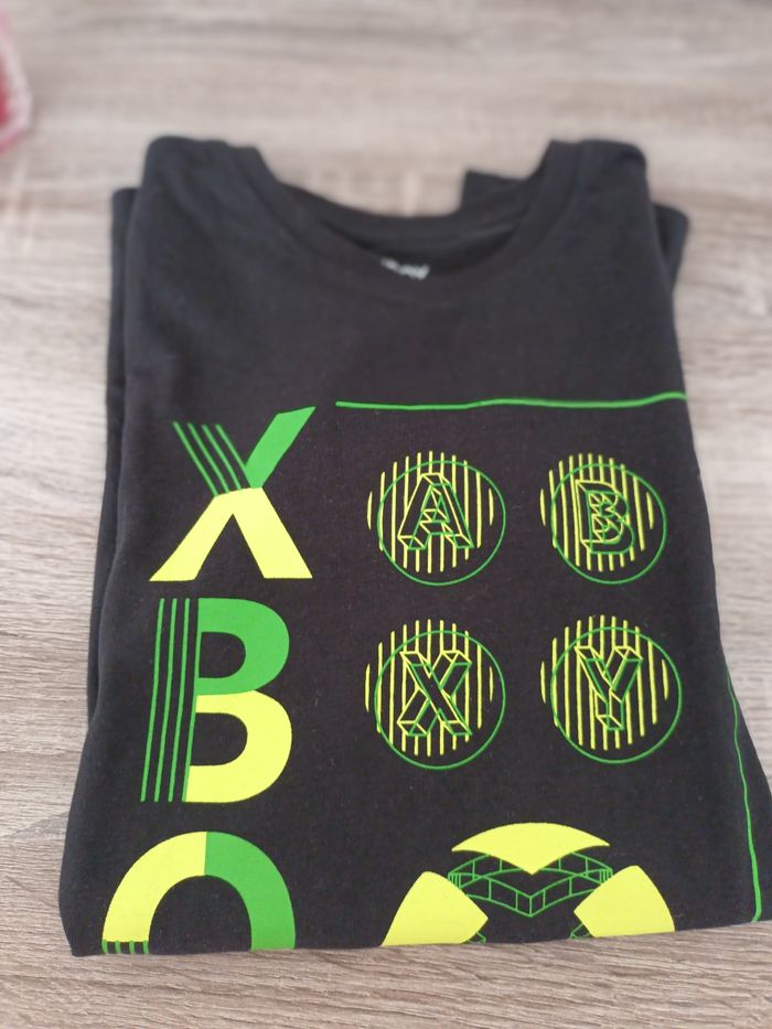 T-shirt Garçon 9 ans XBOX noir - photo numéro 3