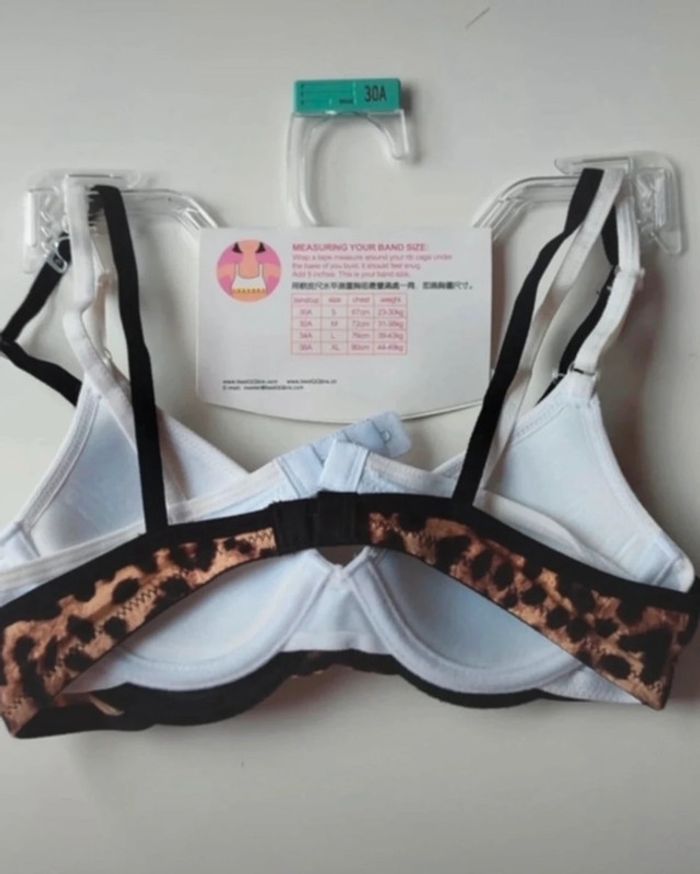Lot de 2 soutiens- gorge adolescente taille 65 A 10/12 ans - photo numéro 2