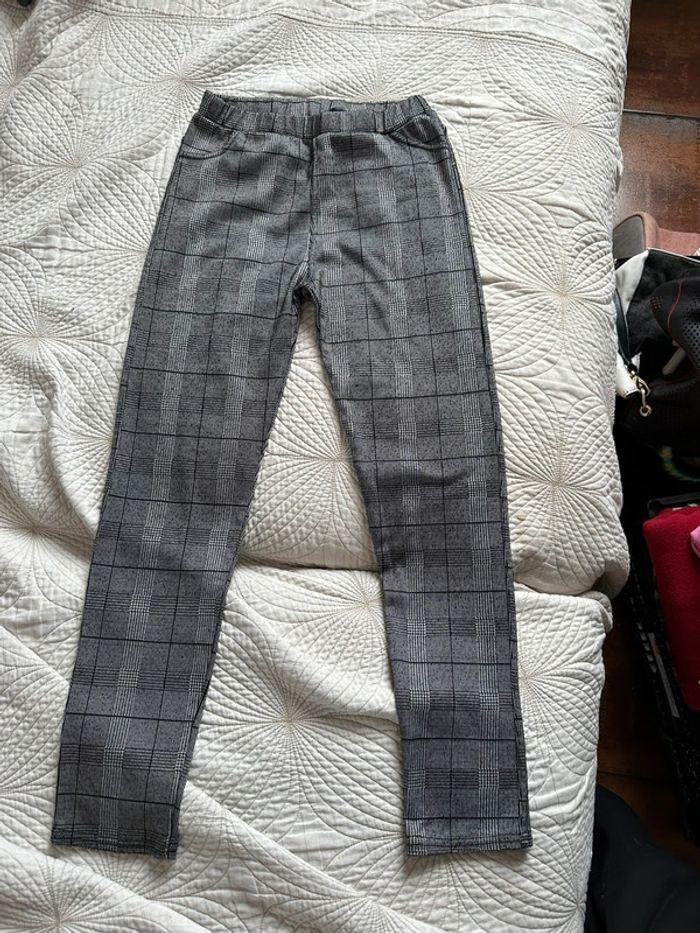 Legging à carreau taille 14 ans ans xxs