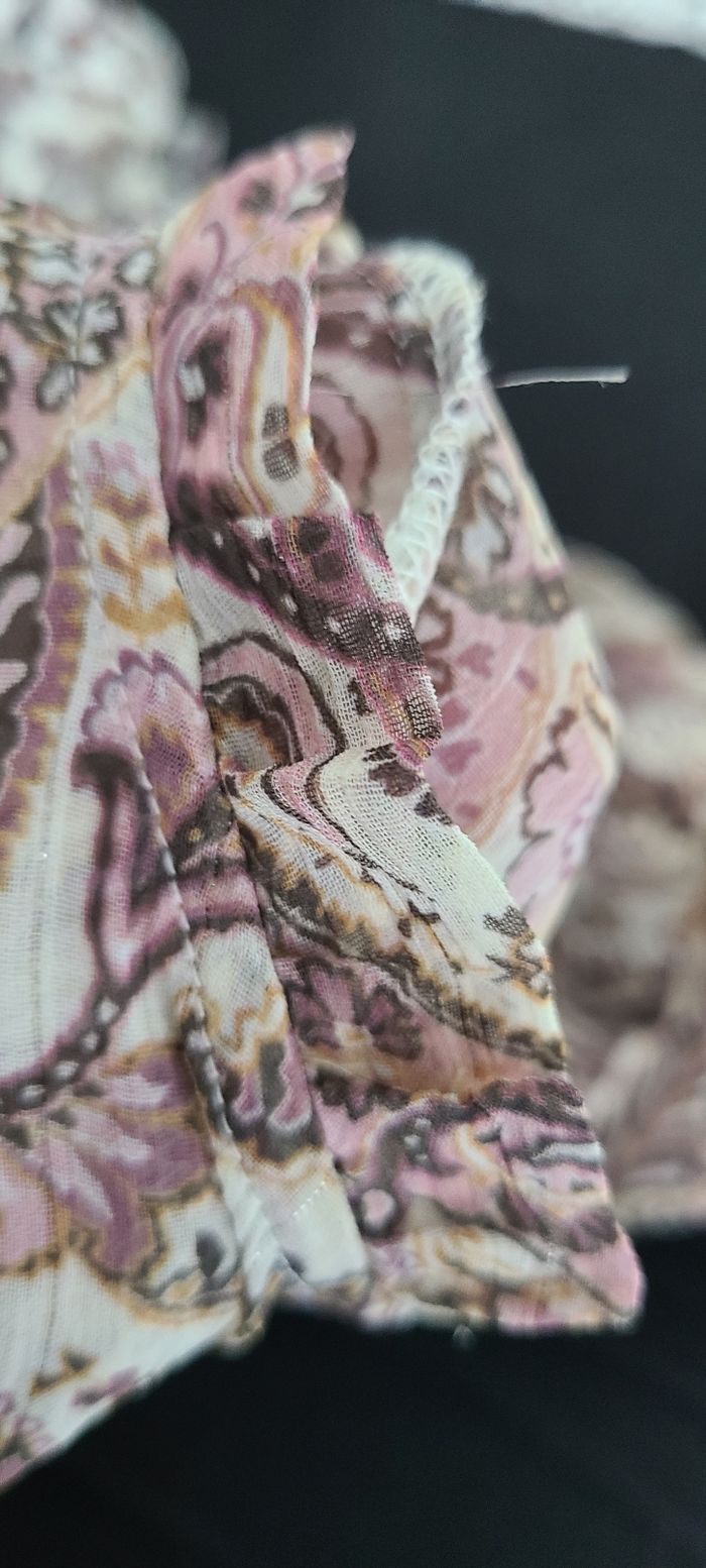 Blouse motif cachemire manches 3/4 de chez grain de malice