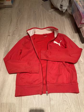 Veste puma rose