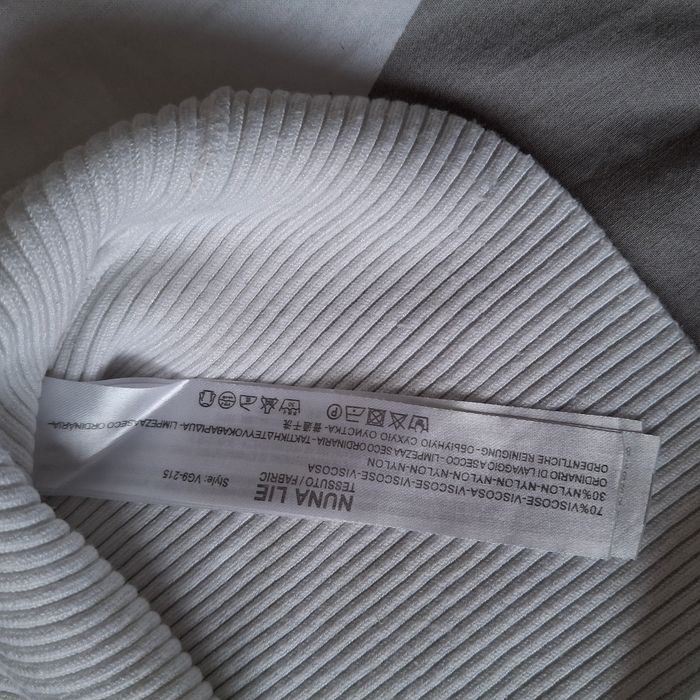 T-shirt - Pull blanche pour femme - Manches longues - Taille S - Nuna Lie - photo numéro 8