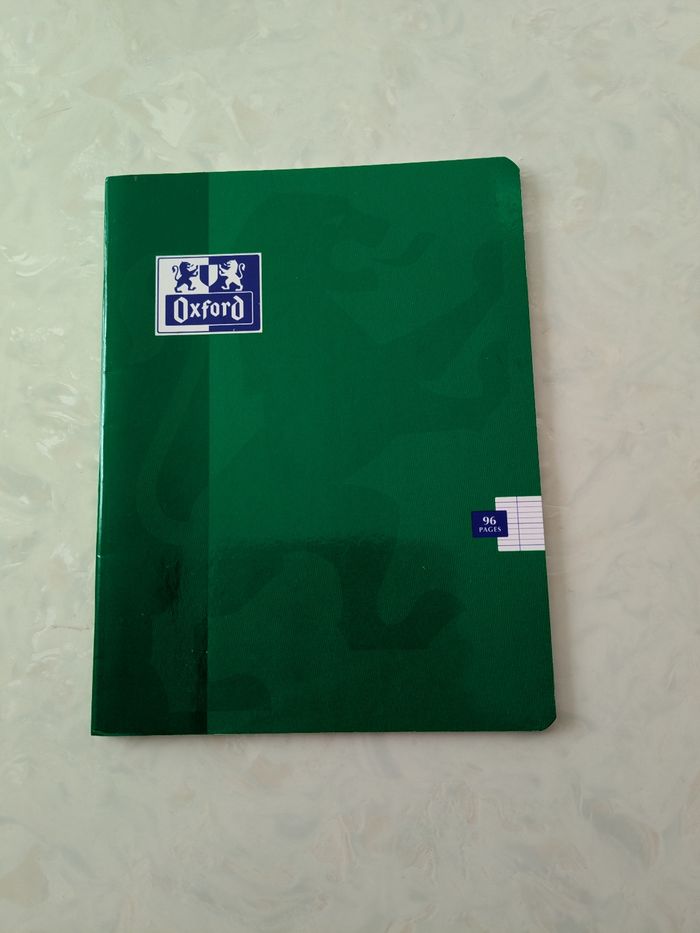 Lot de 3 cahiers petit format, 96 pages à grands carreaux. Taille 17x22 cm - photo numéro 5