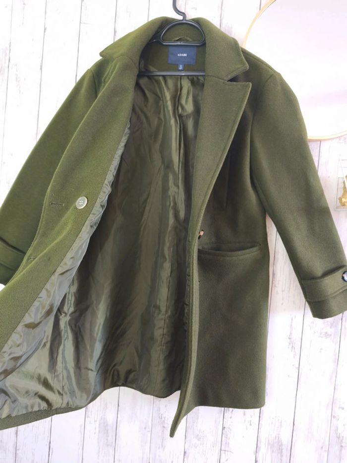 Manteau Vert olive Kiabi femme 40 - photo numéro 5
