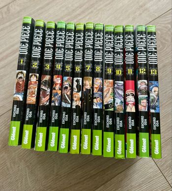 Lot manga One Piece 1-13