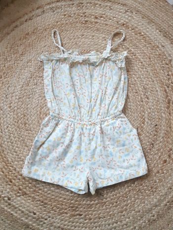 Combinaison short à motif Monoprix 4 ans