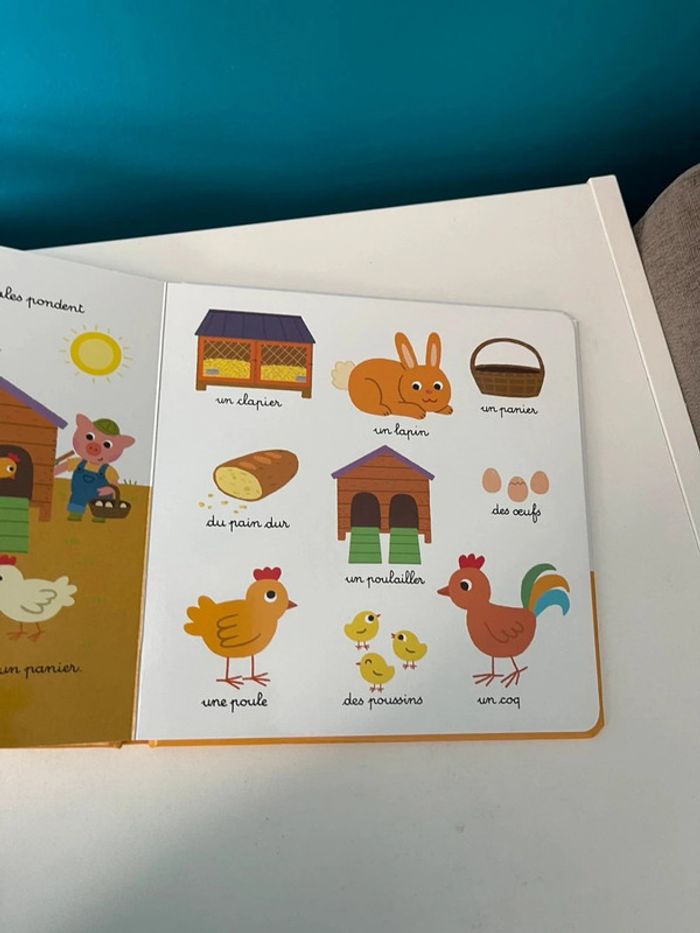 Livre les petites découvertes de César et rose la ferme - photo numéro 6