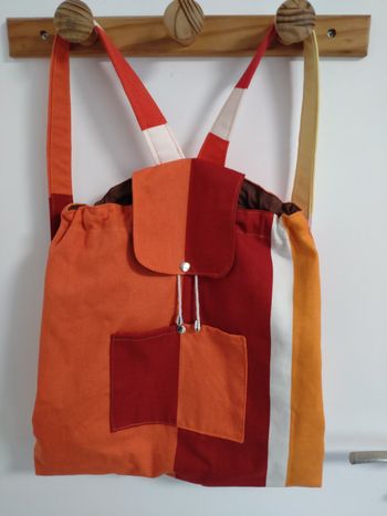 Sac à dos fait main