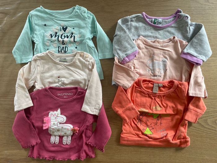 Lot 6 tee-shirts manches longues - photo numéro 2