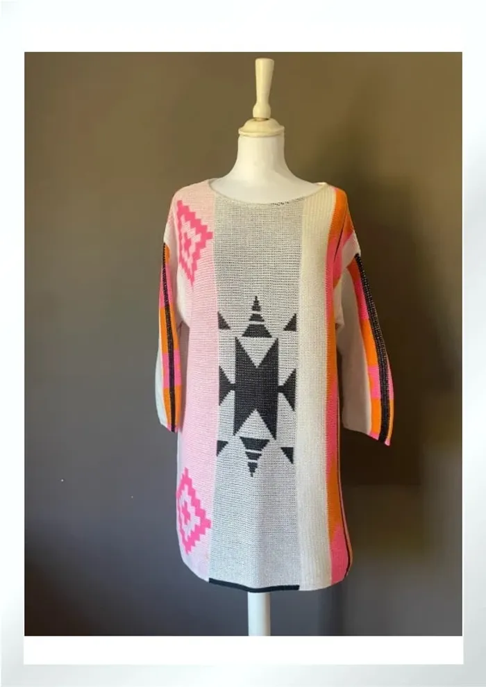 Tunique multicolore