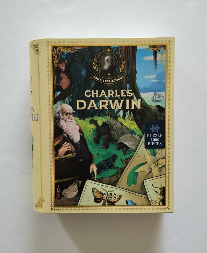 Puzzle 1000P Charles Darwin - Miraludo