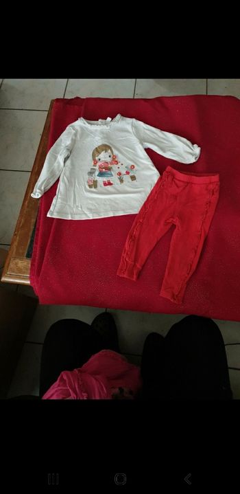 Ensemble fille 12 mois