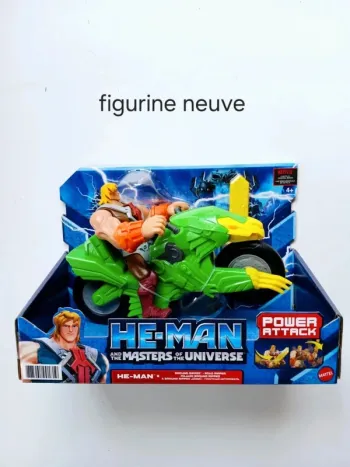 Figurine He Man Masters of the Universe He Man Ground ripper Vehicule