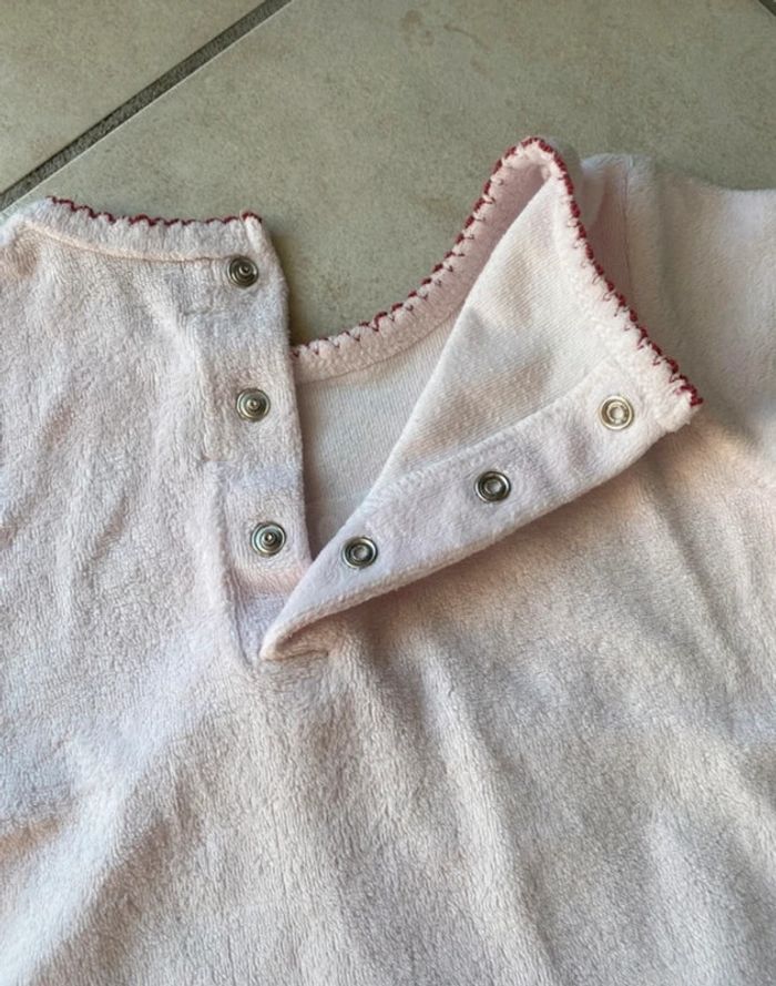 Pyjama fille 2 pièces velours Gemo 12 mois - photo numéro 5