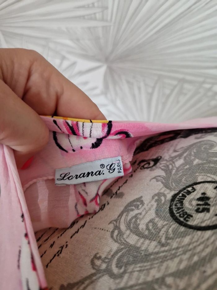 Joli haut motifs papillons taille 36 - photo numéro 5