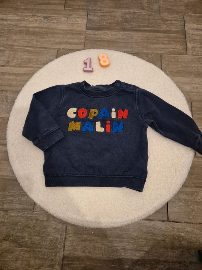 Sweat "copain malin"