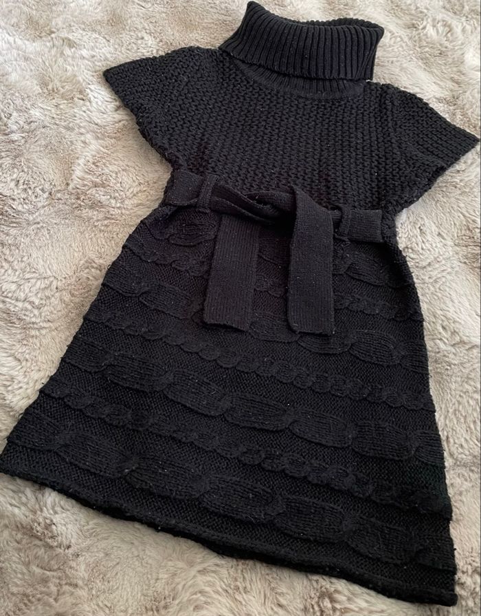 Robe 3 ans Petite Robe noire fille Tissaia - photo numéro 2