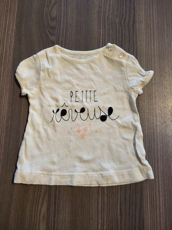 T-shirt taille 3 mois