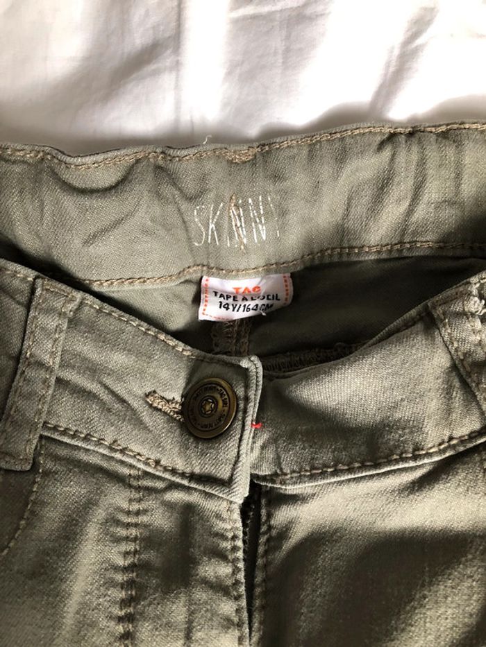 Pantalon kaki fille - photo numéro 3