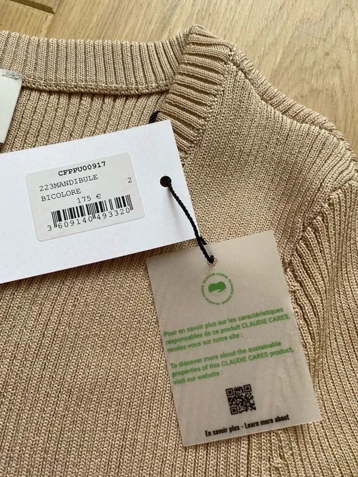 Pull marinière rayé Claudie pierlot - photo numéro 5