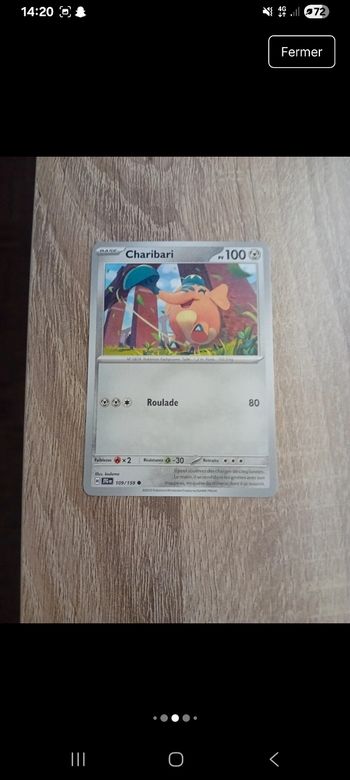 10 belle carte pokemon commune 