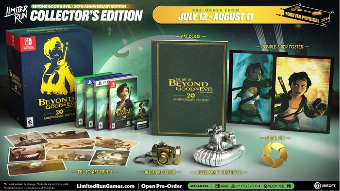 Beyond Good and Evil Collector’s Edition, Jeu Nintendo Switch Limited Run Games LRG #247 - photo numéro 5