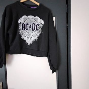 Sweat court femme taille S ACDC